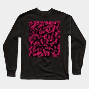 pink fire flames Long Sleeve T-Shirt